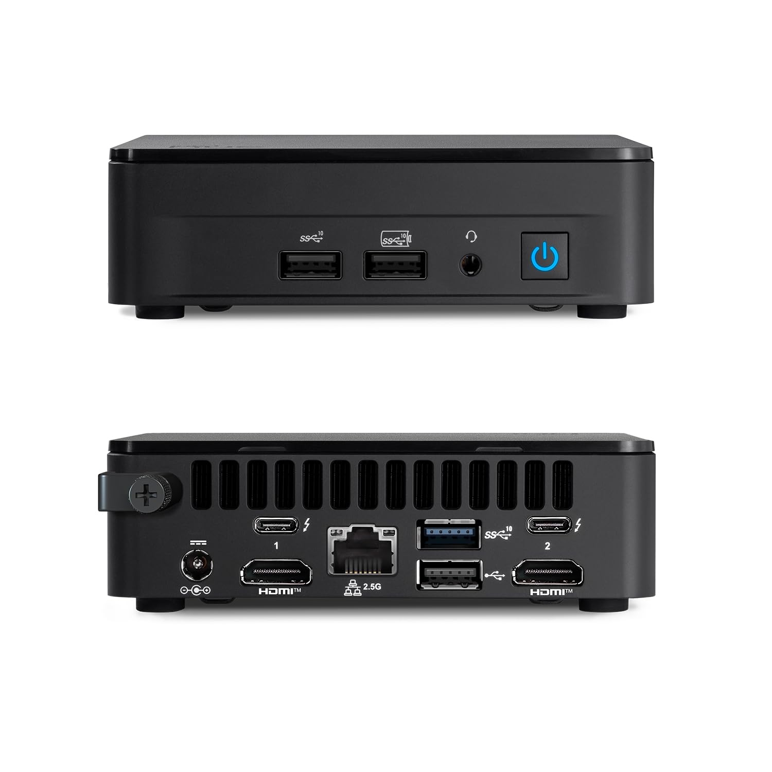 WEELIAO NUC 13 Pro Mini PC, 13ª generación Core i5-13420H, cTDP 45W, soporte UHD 8K/4K, Thunderbolt 4, WiFi 6E, montaje VESA (Barebone)