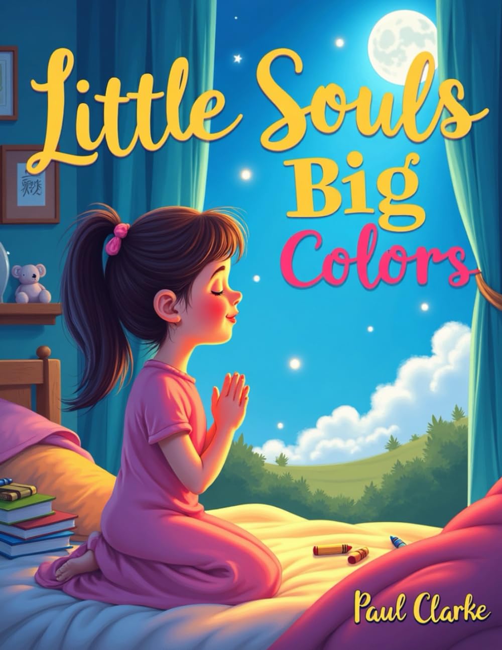 Little Souls, Big Colors: A Coloring Book For Christian Children