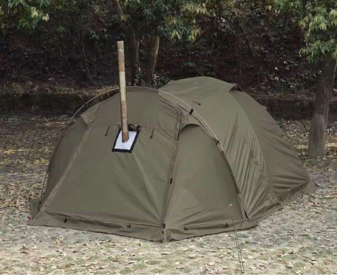 Amazon.co.jp: ツールーム ベージュキャンプテント 2〜3人 薪