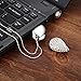 GARRULAX USB Flash Drive, 8GB / 16GB / 32GB / 64GB USB2.0 USB Memory Stick Date Storage Pendrive Thumb Drives(32GB,Silver)