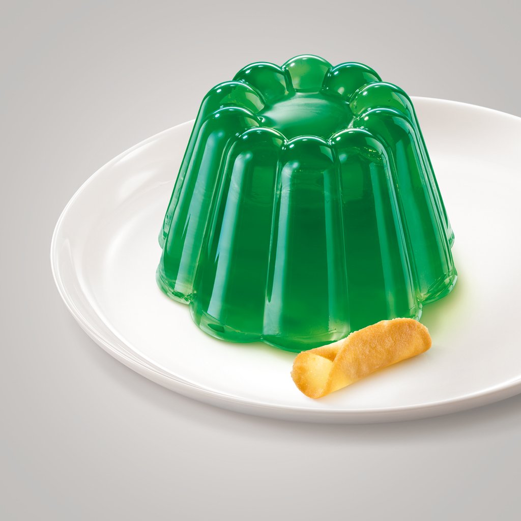 Dr. Oetker Professional Götterspeise mit Waldmeister-Geschmack, Götterspeisenpulver in 1 kg Packung