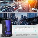 Car Radar Detector, Upgraded Dectector Driving Aids for City Road and Highway, Directional System Real Time Voice Alert Speed, Built-in GPS, LED Display - Image 5