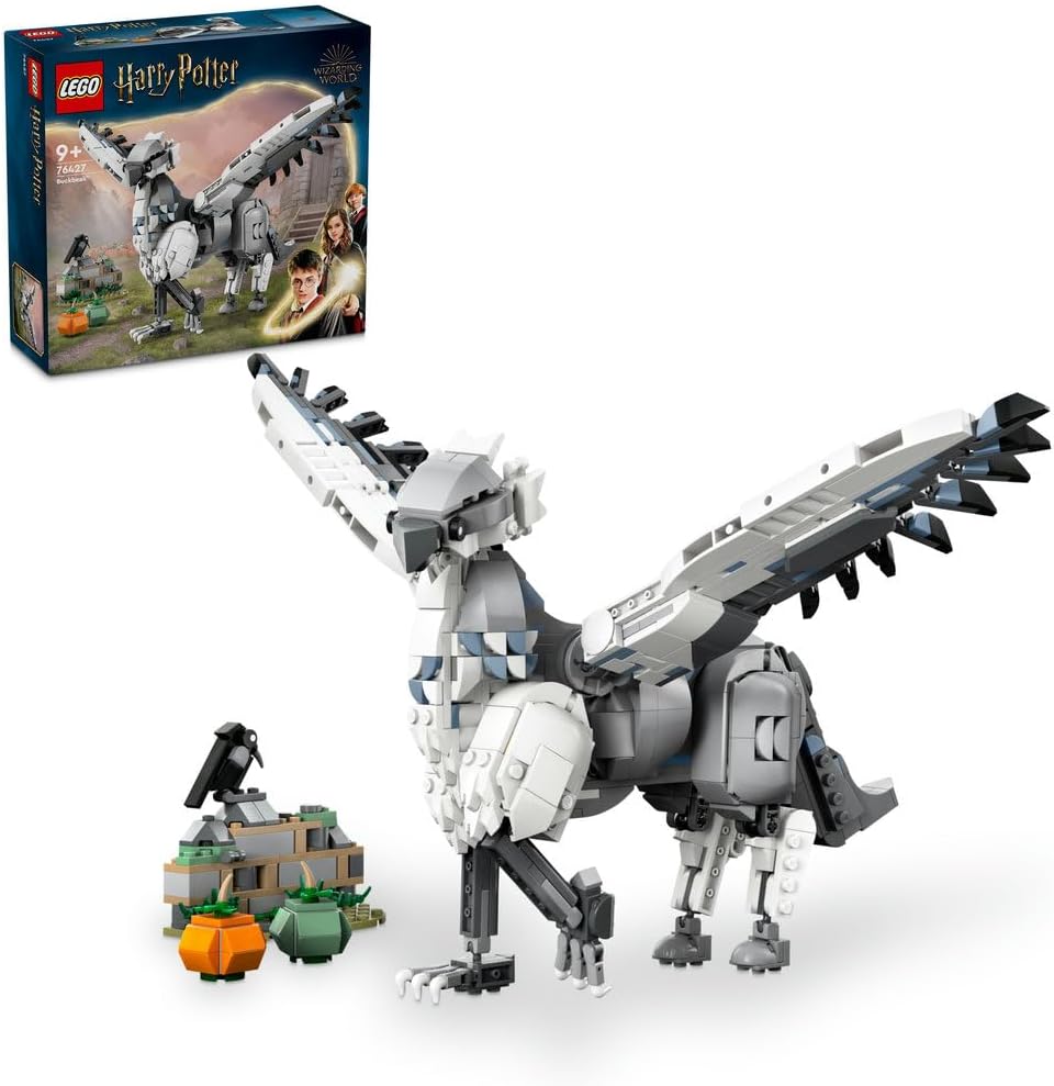 LEGO Harry Potter Buckbeak, Hippogriff Toy, Magical Creature Figure, Collectible, Creative Kids’ Bedroom Decoration, Wizarding World Gift Idea for 9 Plus Year Old Boys, Girls and Fans 76427