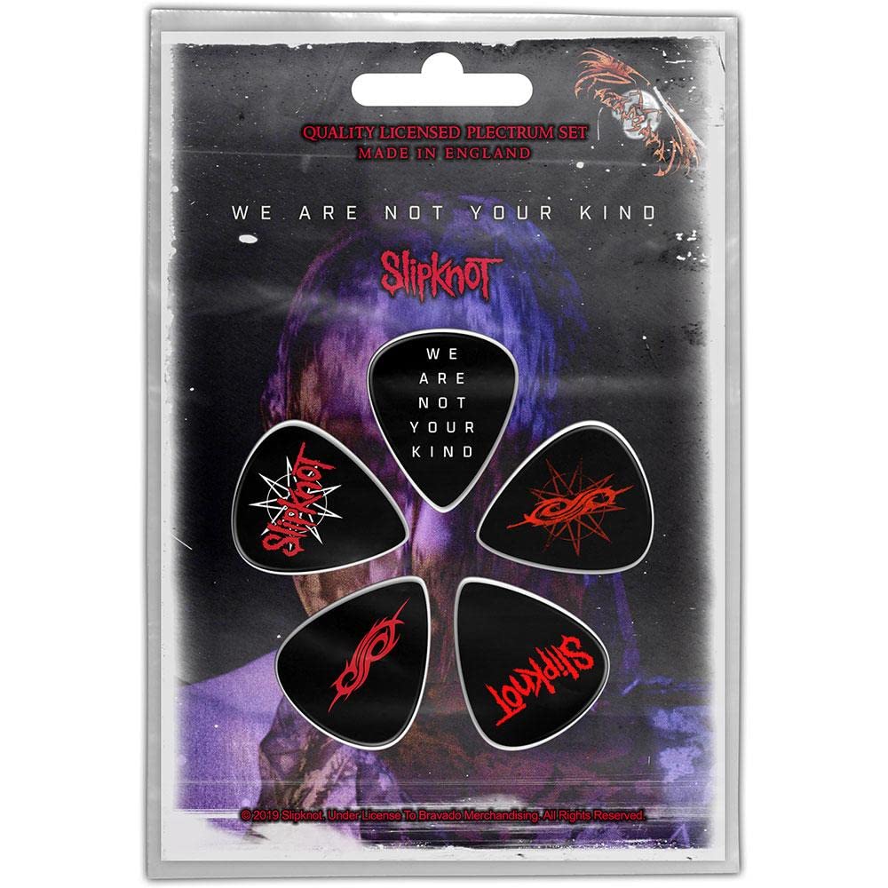 Slipknot We Are Not Your Kind Plectrum - Pack of 5