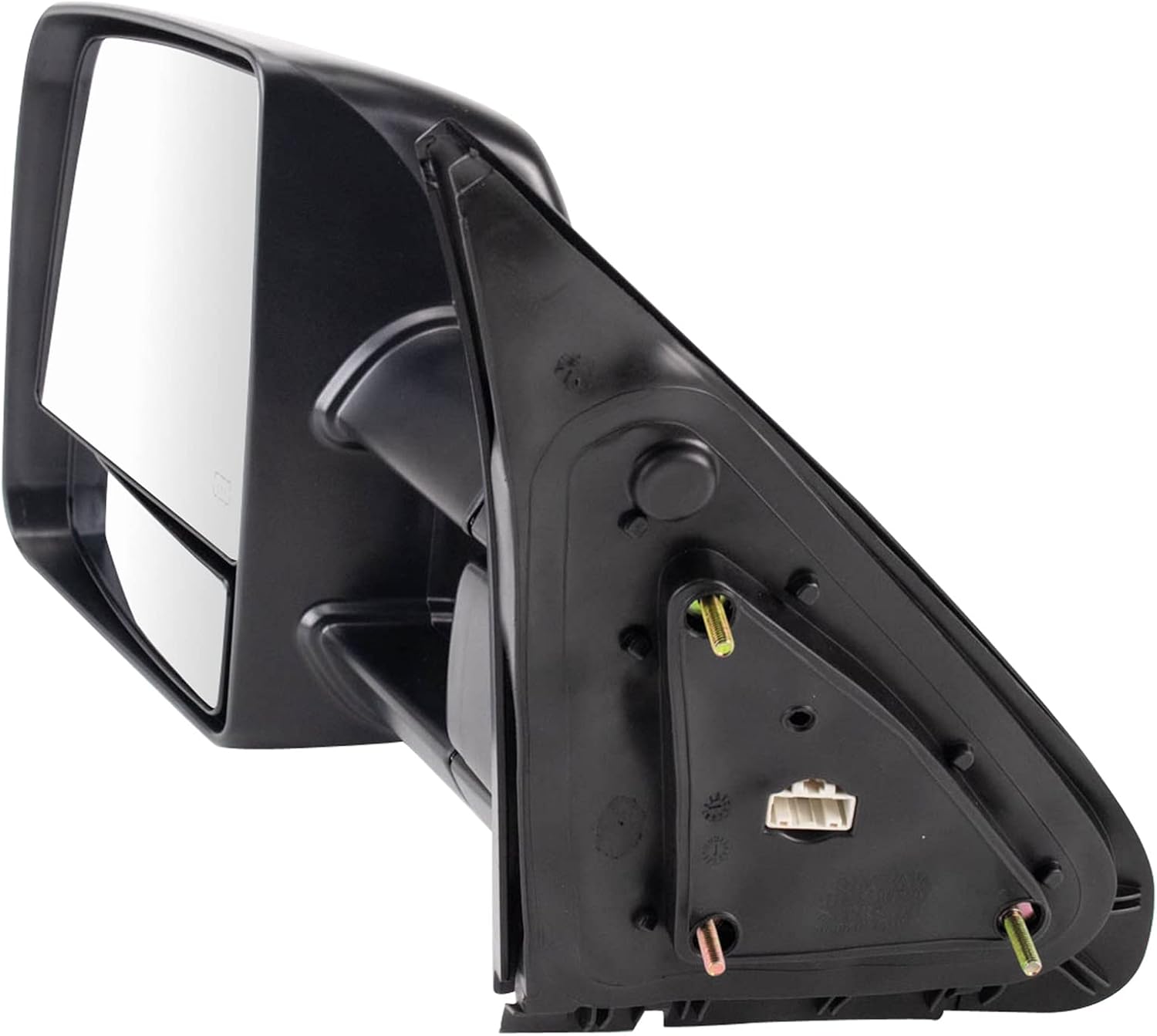 Trail Ridge Driver Side Towing Mirror Power Heated Turn Signal Manual Folding Textured 1 Piece Compatible with 2007-2021 Toyota Tundra