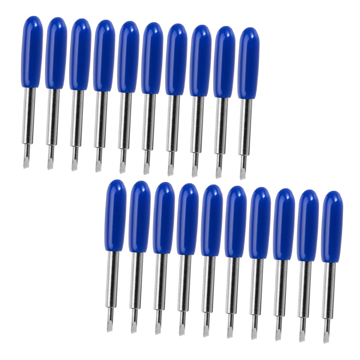 BUTIFULSIC 50pcs Tungsten Vinyl Cutter Blades for Intricate Cuts Compatible Cutters for Lettering and Crafting Projects