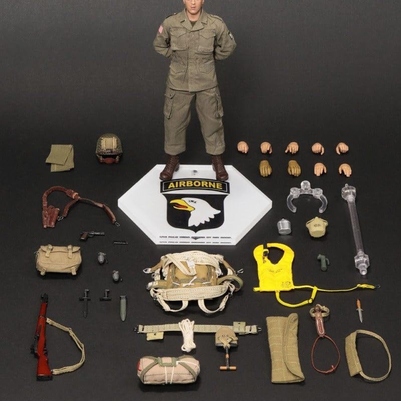 米軍兵士　11人　まとめ売り Amazon.co.jp: DID XA80039 1/12 第二次世界大戦米軍101空挺師団