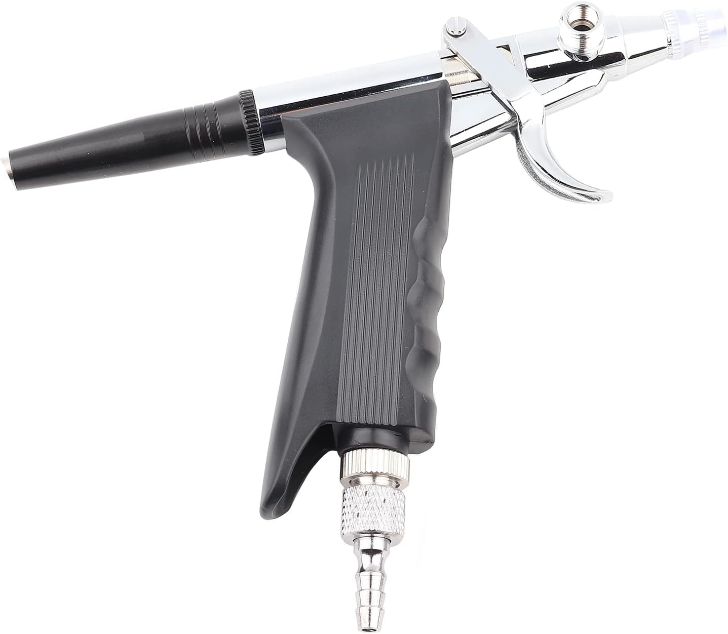 Side Feed Airbrush Tool 0.3mm | 2 Trigger Spray Cups for Art Painting/Hobby Building/Cake Decorating | Adjustable Nozzle & Atomization | 7CC & 10CC Cups Included