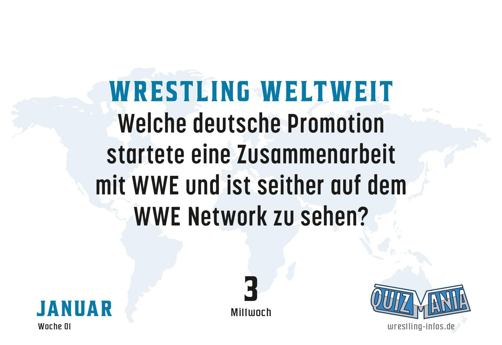 QuizMania - Das Wrestling-Quiz für jeden Tag 2024: Wrestling Kalender | Tagesabreißkalender Wrestling-Wissen an 366 Tagen im Jahr