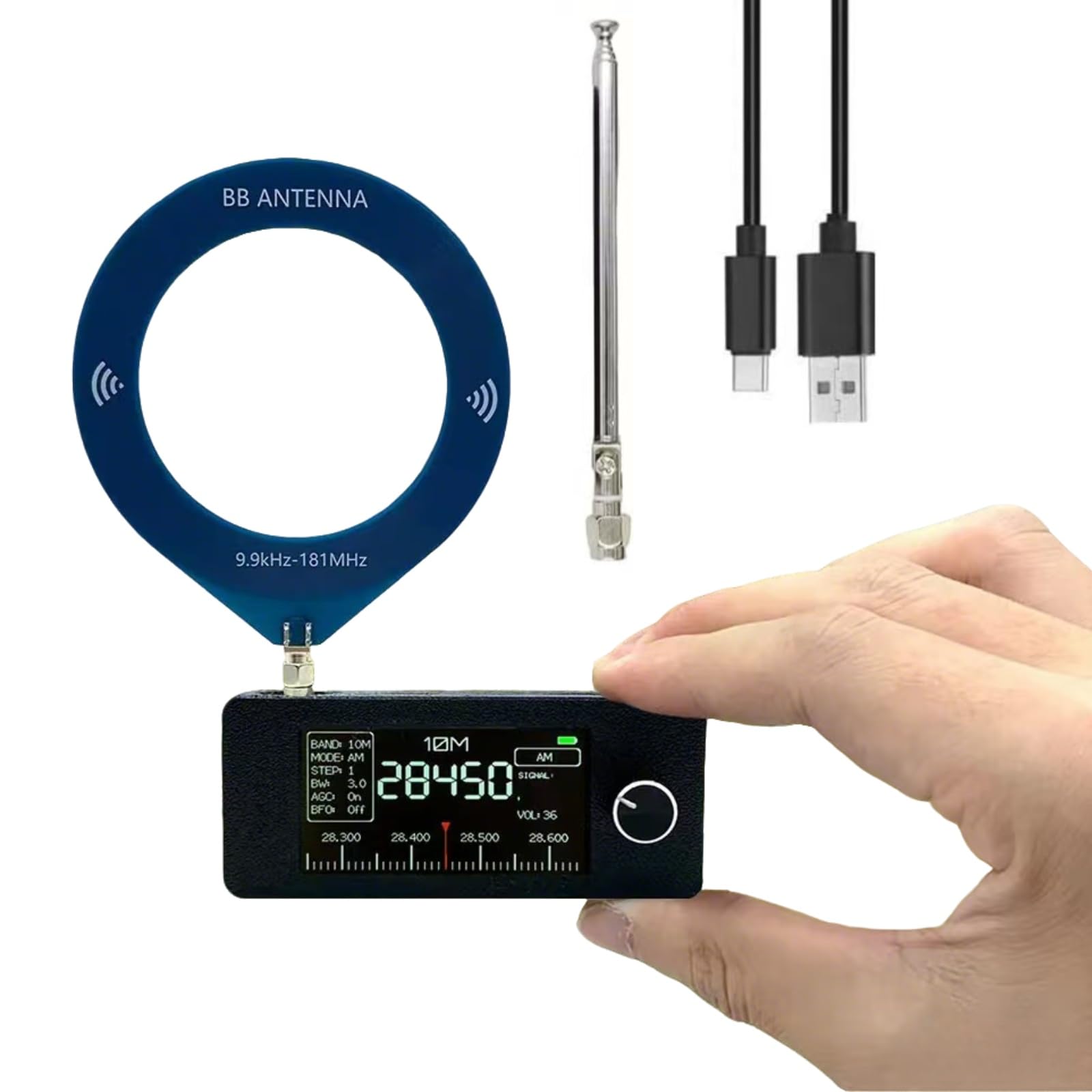 SI4732 ミニラジオ アップグレード版 Amazon.co.jp: Jujiao SI4732 ポータブルポケッ （アップグレード版