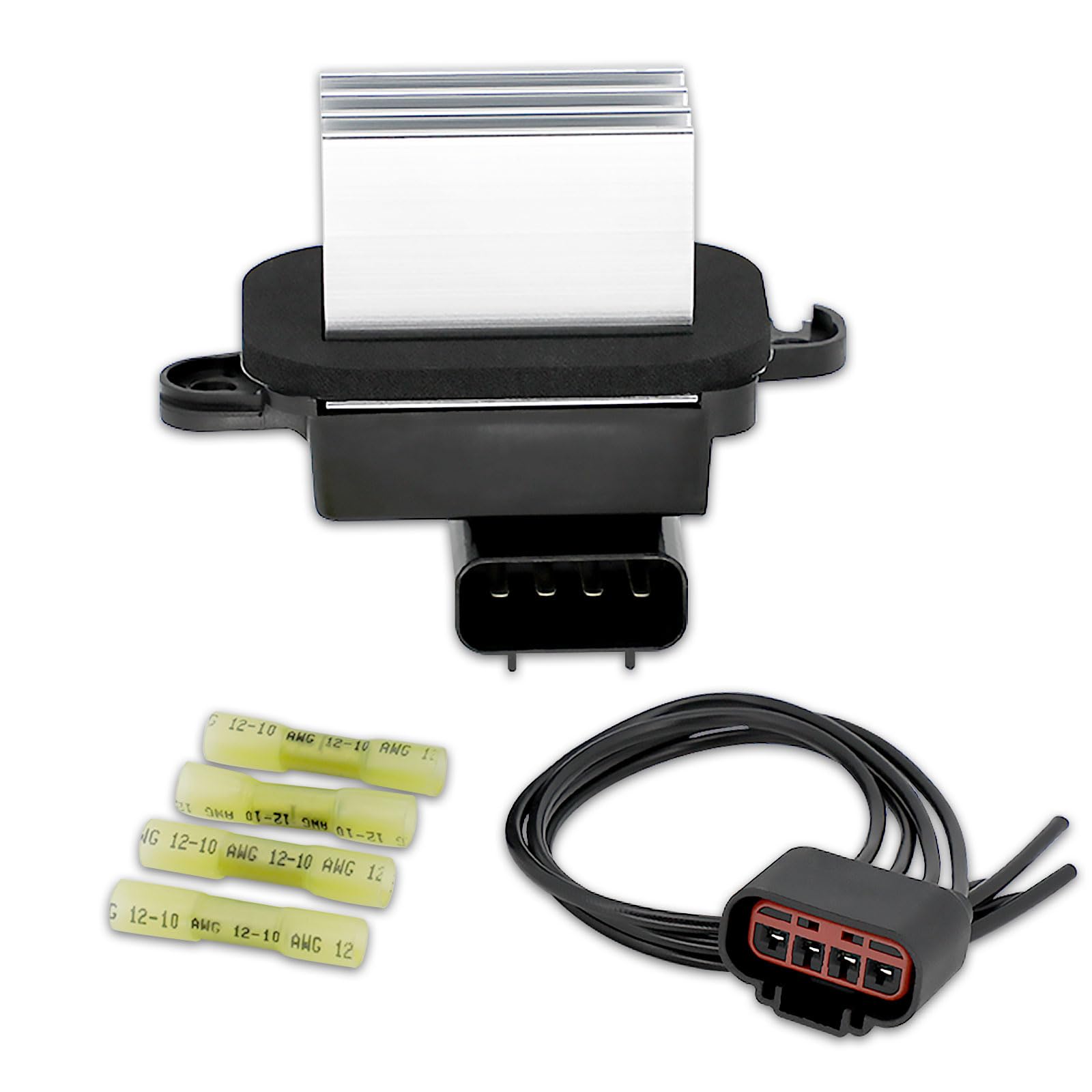 Blower Motor Resistor Replacement for 2004-2016 Infiniti QX56,QX80 2004-2019 Nissan Quest, Titan, Pathfinder Armada,Quest,Frontier,Xterra Replace# 27151-5Z000 27151-ZM70A 27151-ZQ00A