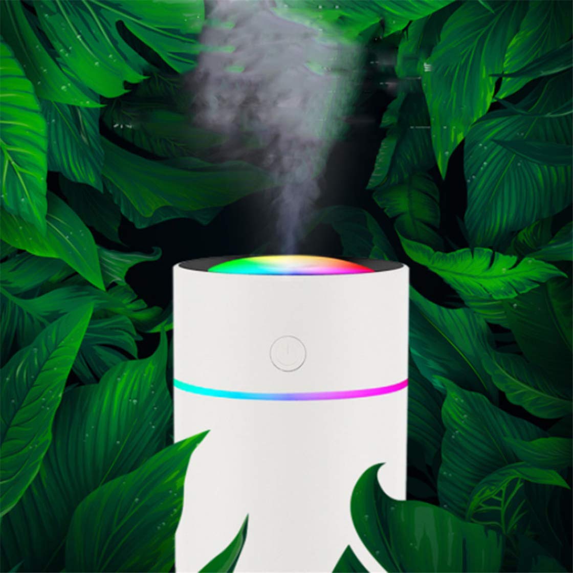 Luce Notturna Oniissy Umidificatore USB Portatile - Nebbia Fredda Con Luci Colorate Per Casa E Ufficio Aria Umida Ufficio - Foto 3