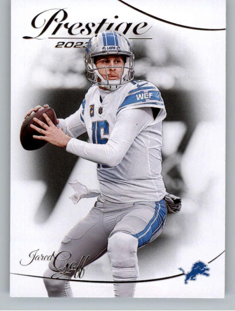 Amazon.com: 2023 PANINI PRESTIGE #103 JARED GOFF DETROIT LIONS FOOTBALL ...