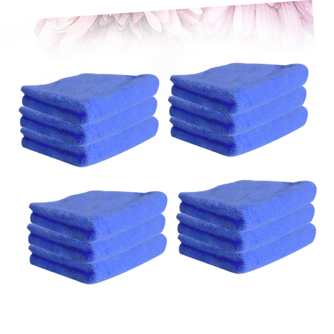 LIFKOME 12 Stück-Pack Mikrofaser Geschirrtücher, Blau, für Haushalt