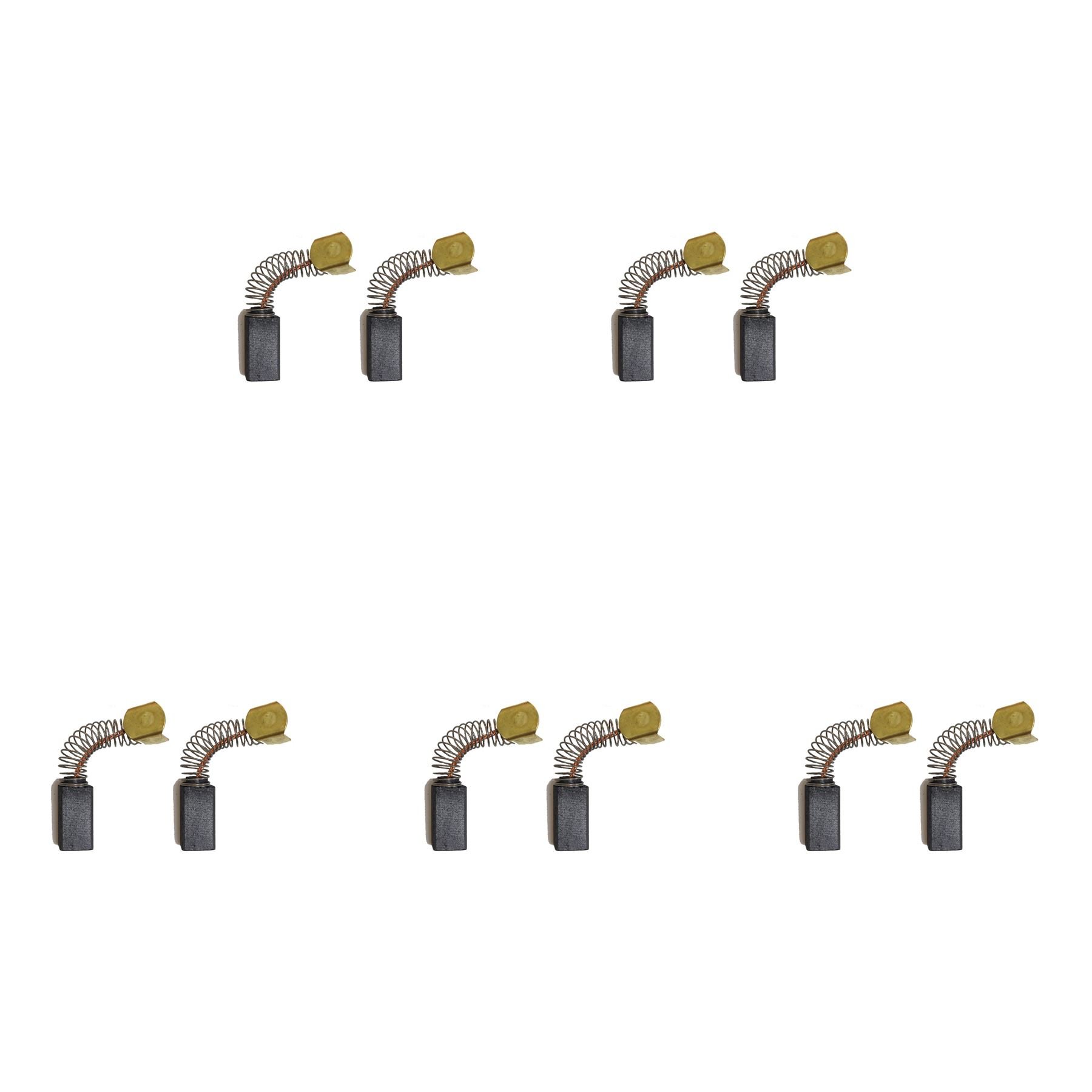 Balais carbone haute conductivité Ss70 Sander format 6x8x16.5mm