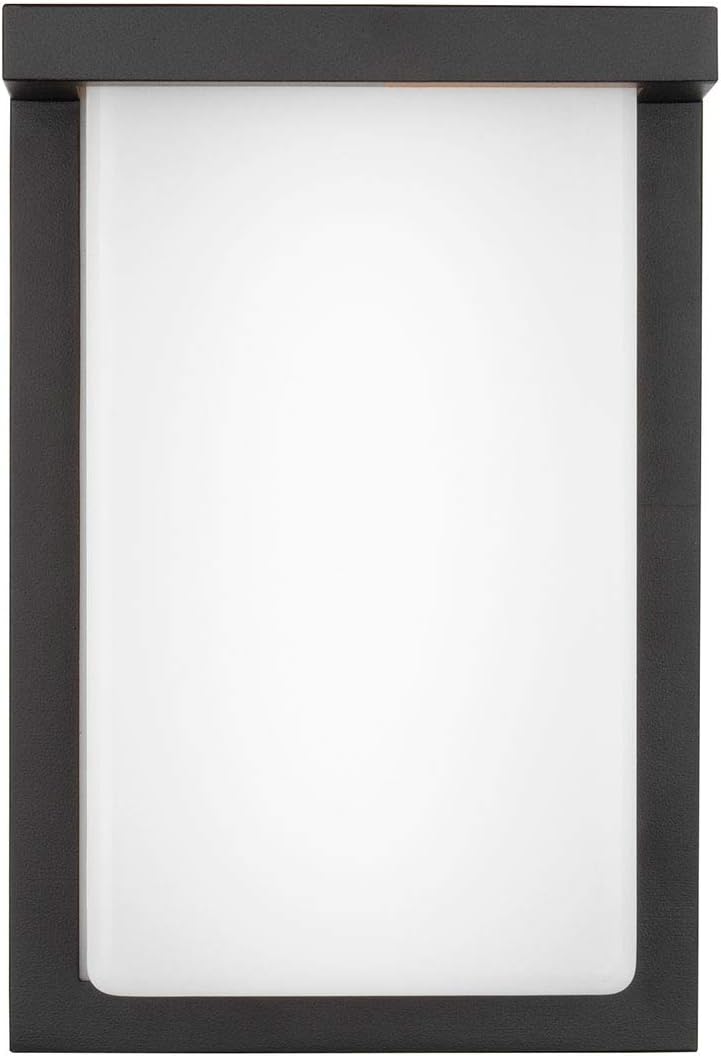 Vega 9" Black LED Indoor/Outdoor Wall Sconce