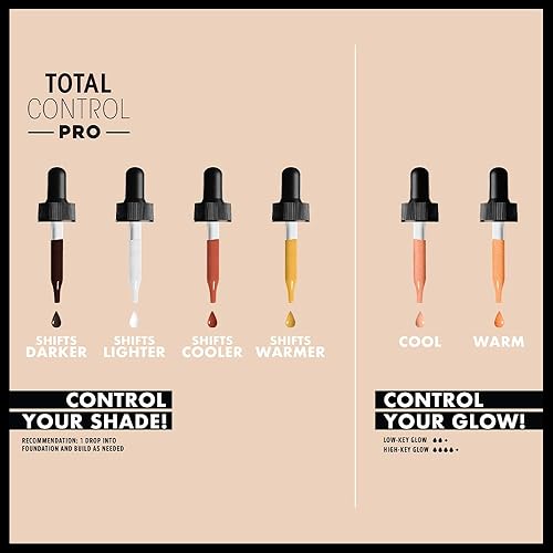 Miniatura 5 de NYX PROFESSIONAL MAKEUP Total Control Pro Drop - Cambiador de tonos, fresco