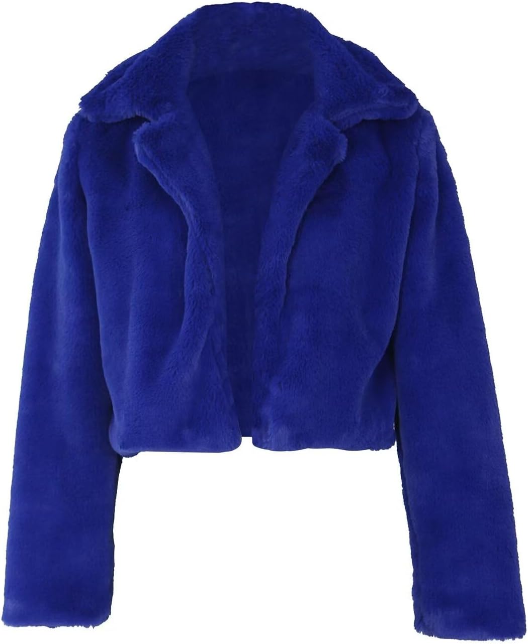 JURIS Ladies Fur Coats Fur Coat - A Stylish Winter Essential Faux Fur Cardigan Short Jacket Women's Plush Jacket - Image 5