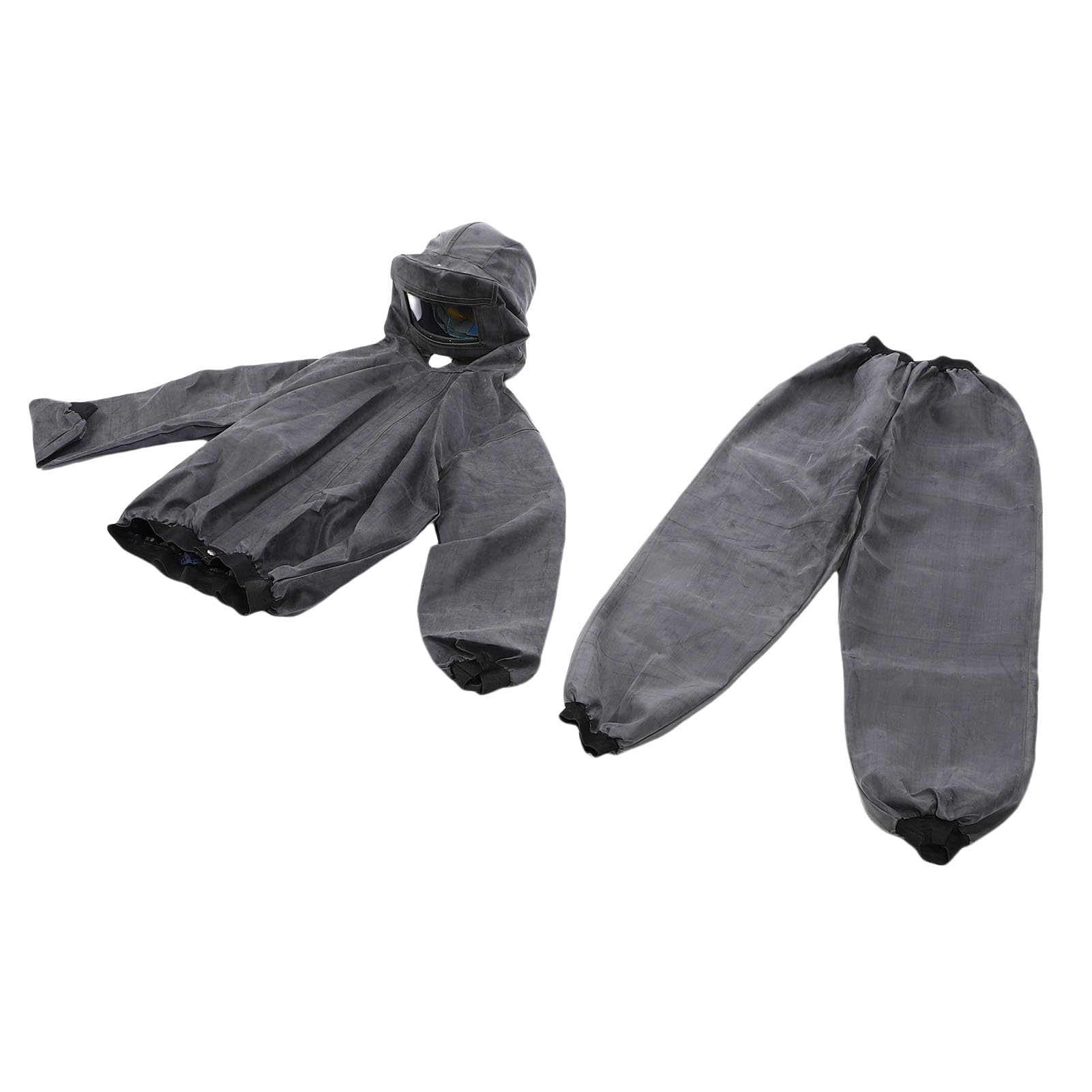Hyuduo Mono de Protección para Arenado, Traje de Trabajo de Tela de Caucho