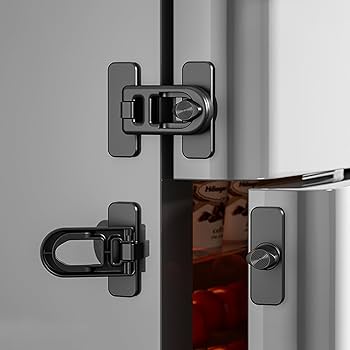 Amazon.co.jp: ZEWZE チャイルドロック 冷蔵庫ロック 2個セット地震