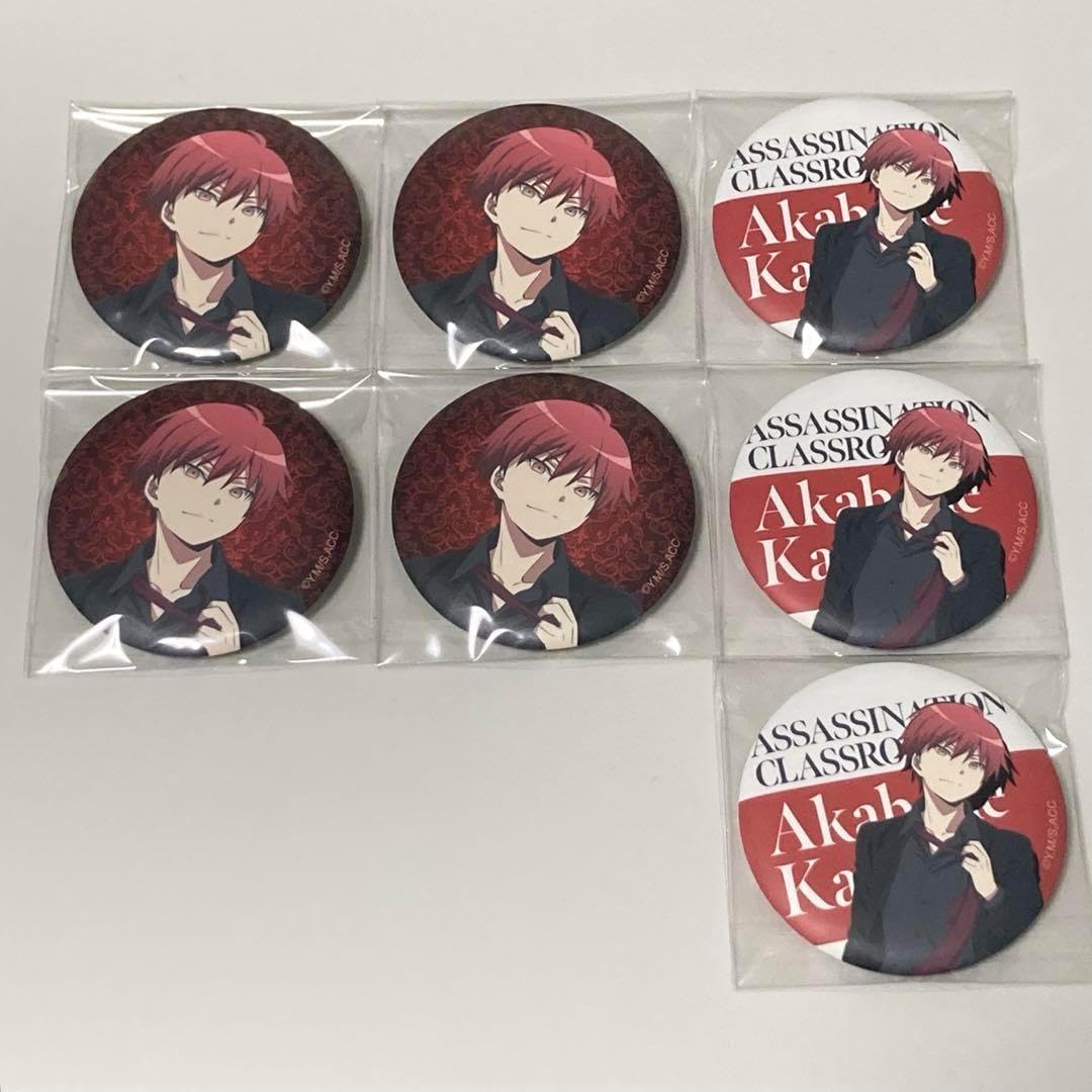 暗殺教室 赤羽業 缶バッジ まとめ売り 暗殺教室 キャラバッジ