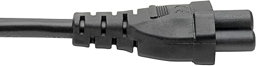 Miniatura 4 de Tripp Lite Cable de alimentación europeo de 2 clavijas para computadora (C5 a SCHUKO CEE 77) 6 pies (P058-006)