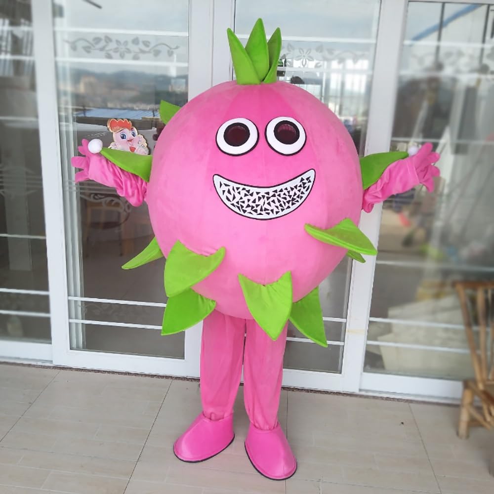 Costume Da Mascotte Dei Cartoni Animati Di Frutta, Costume Da Bambola For Feste A Tema Di Halloween Di Natale, Vestiti For Spettacoli For Adulti