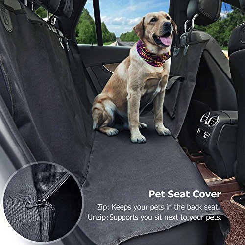 URPOWER Pet Seat Cover Car Seat Cover for Dogs Hammock Convertible