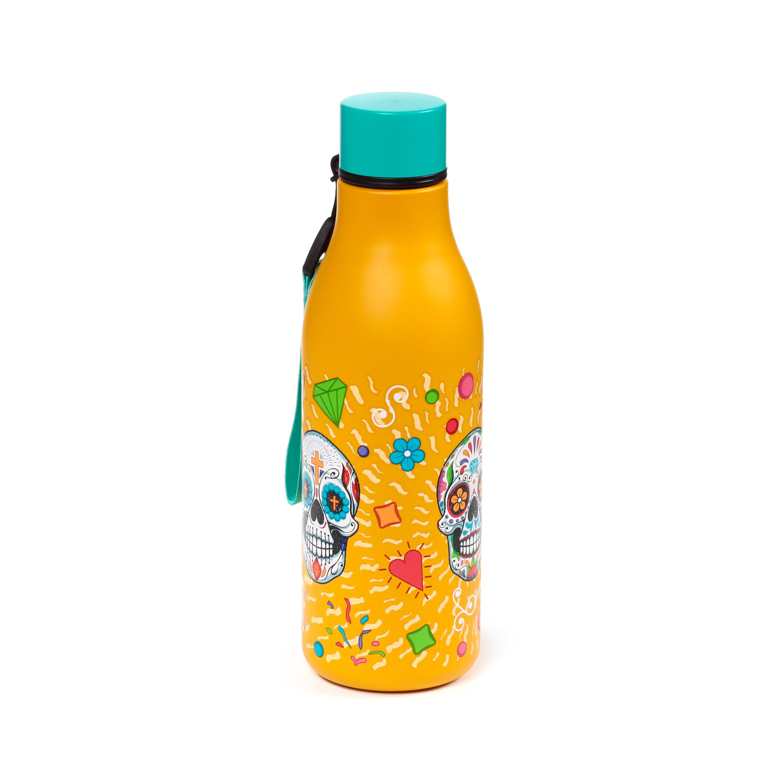 Dc - Borraccia termica in acciaio Inox con laccio 350Ml