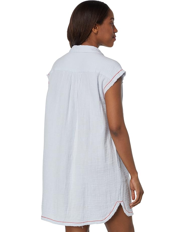 Lilla P Short Sleeve Button-Down Dress - #2 of 4