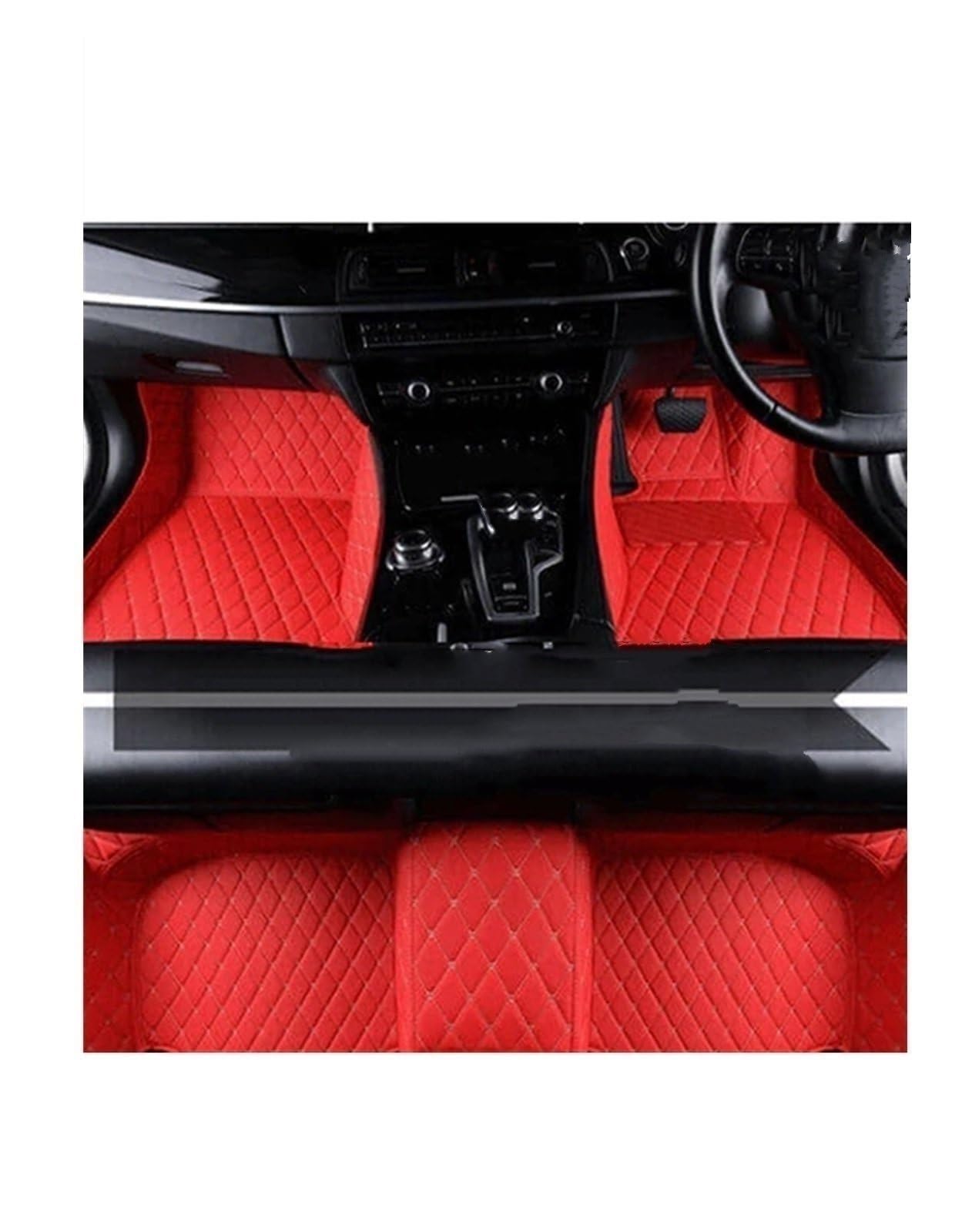 Tapis de voiture A1 GB conduite à droite ensemble de sol intérieur cuir - 6