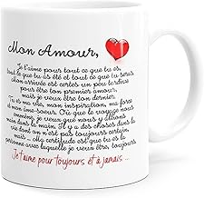 Mug Love Tirade Original Gift Idea Woman Man Mug Funny Message Humour Statement for Friend Couple Lovers Colleague Husband Fiancé Boyfriend Girlfriend for Birthday Valentine's Day Christmas