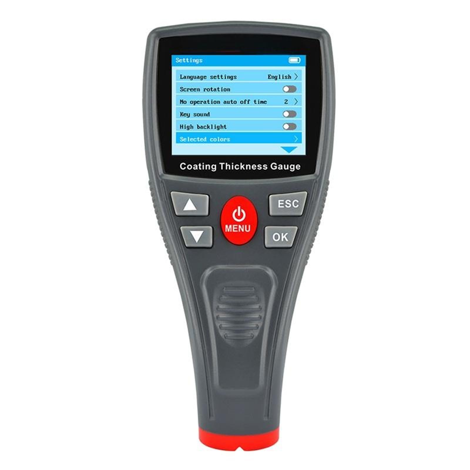 Thickness Gauge T2110 High-Precision Coating Thickness Gauge for Iron and Aluminum Substrates Easy to Carry
