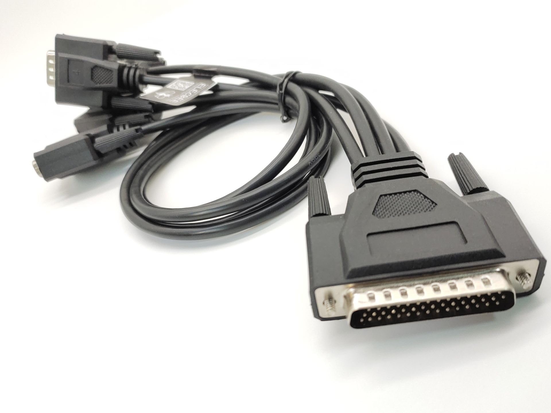 Elecbee DB44 mâle vers 4 X DB9 câble port COM mâle 0,5 m