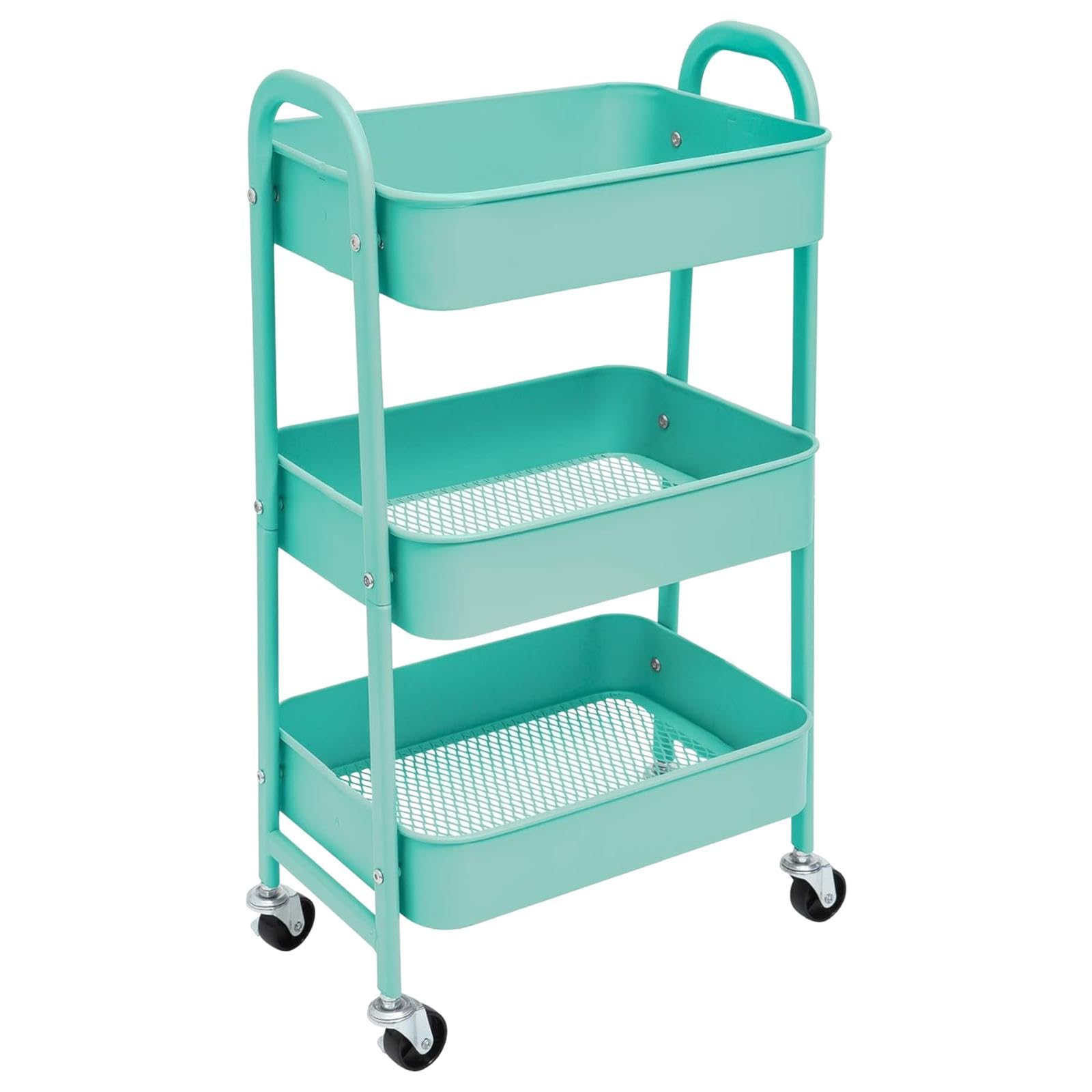 Carro organizador metálico