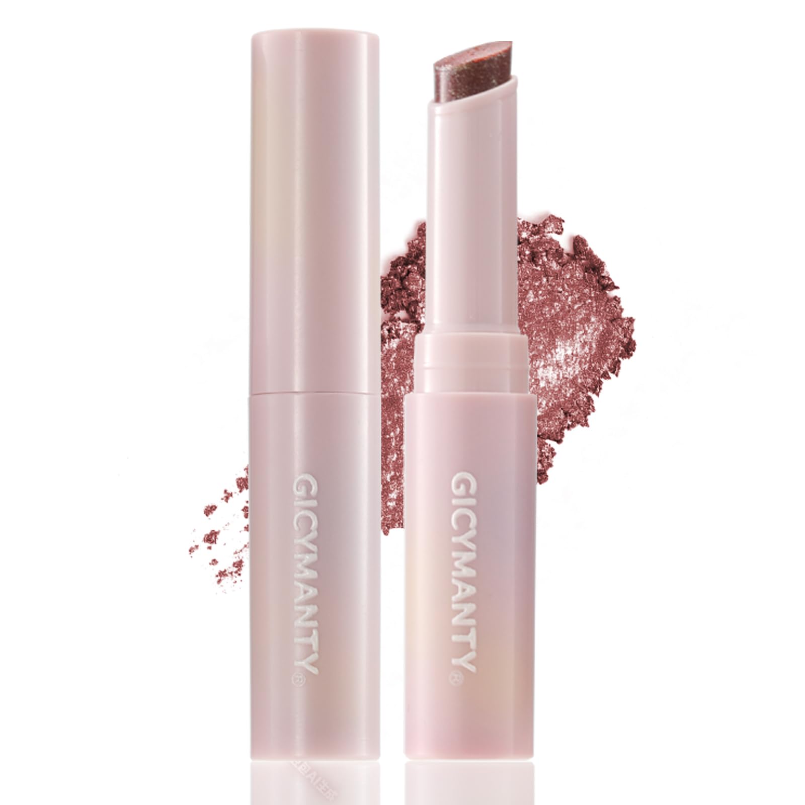 Photo 1 of **2 STICKS** GICYMANTY Jelly Stick Eye Shadow Stick Eyeliner Brightener Pencil Crayon Long Lasting Shimmer Eyeshadow