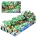 Produktbild Myste Tropische Regenwaldszene mit Zubehör, 922 Teile DIY Kreativ Jungle Botanical Abenteuer Bausteine Spielzeug mit Tieren, Pflanzen, Blumen und Grundplatten, Kompatibel mit Lego Baumhaus 21318