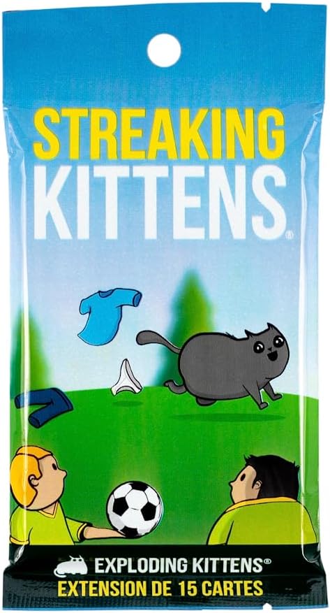 Exploding Kittens : Streaking Kittens - Jeu de société - Jeu d'ambiance ...