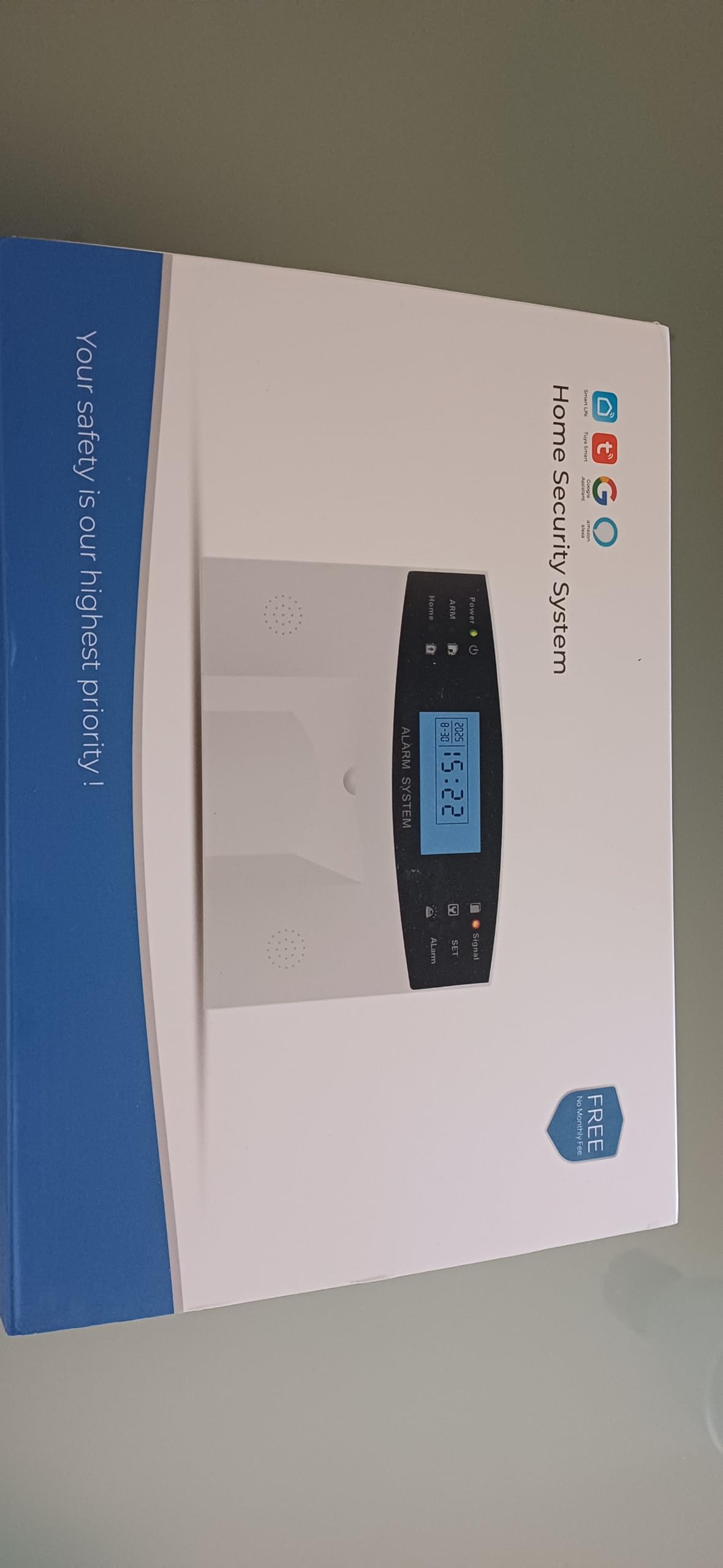 Antifurto casa - Centrale Allarme Antifurto Tuya GSM/WiFi 2 sensori 1 sirena da interno 1 sirena da esterno. APP ed SOS Antipanico