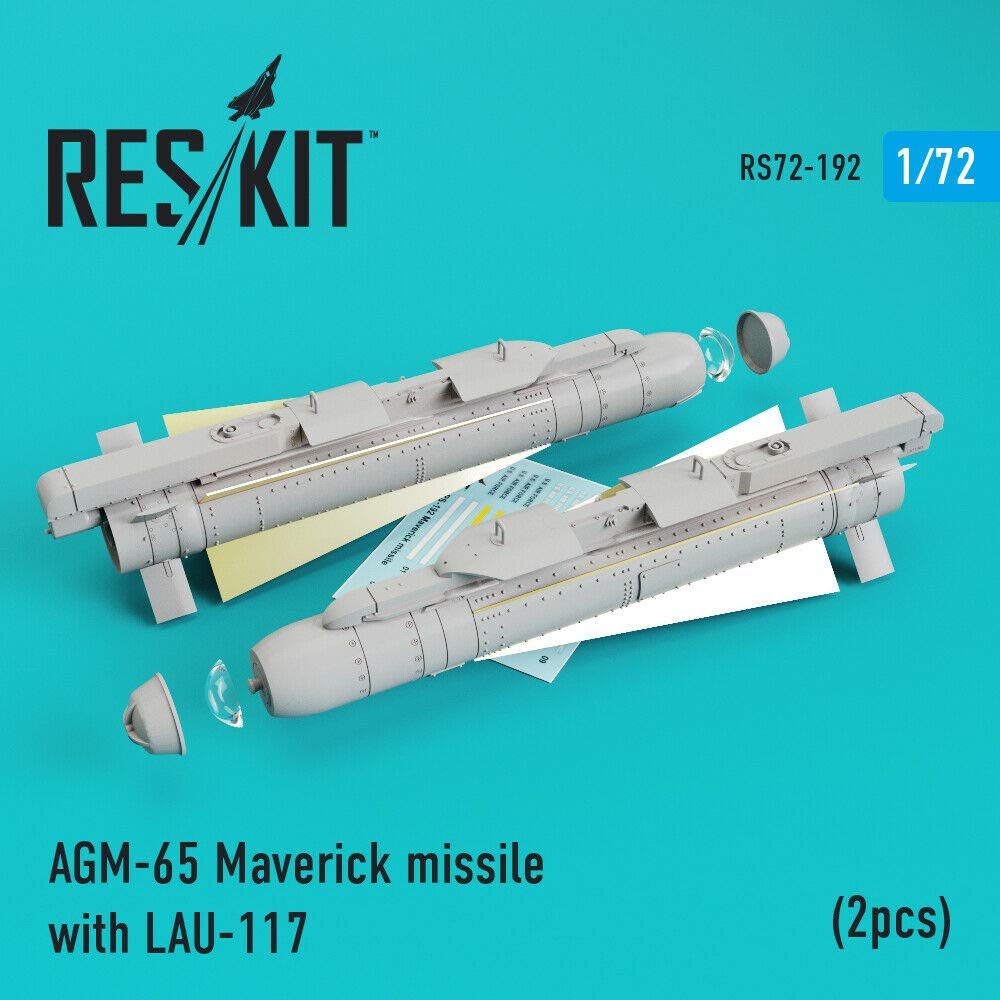 Adoセット Amazon | Reskit RS72-0192 - 1/72 AGM-65 Maverick Missile