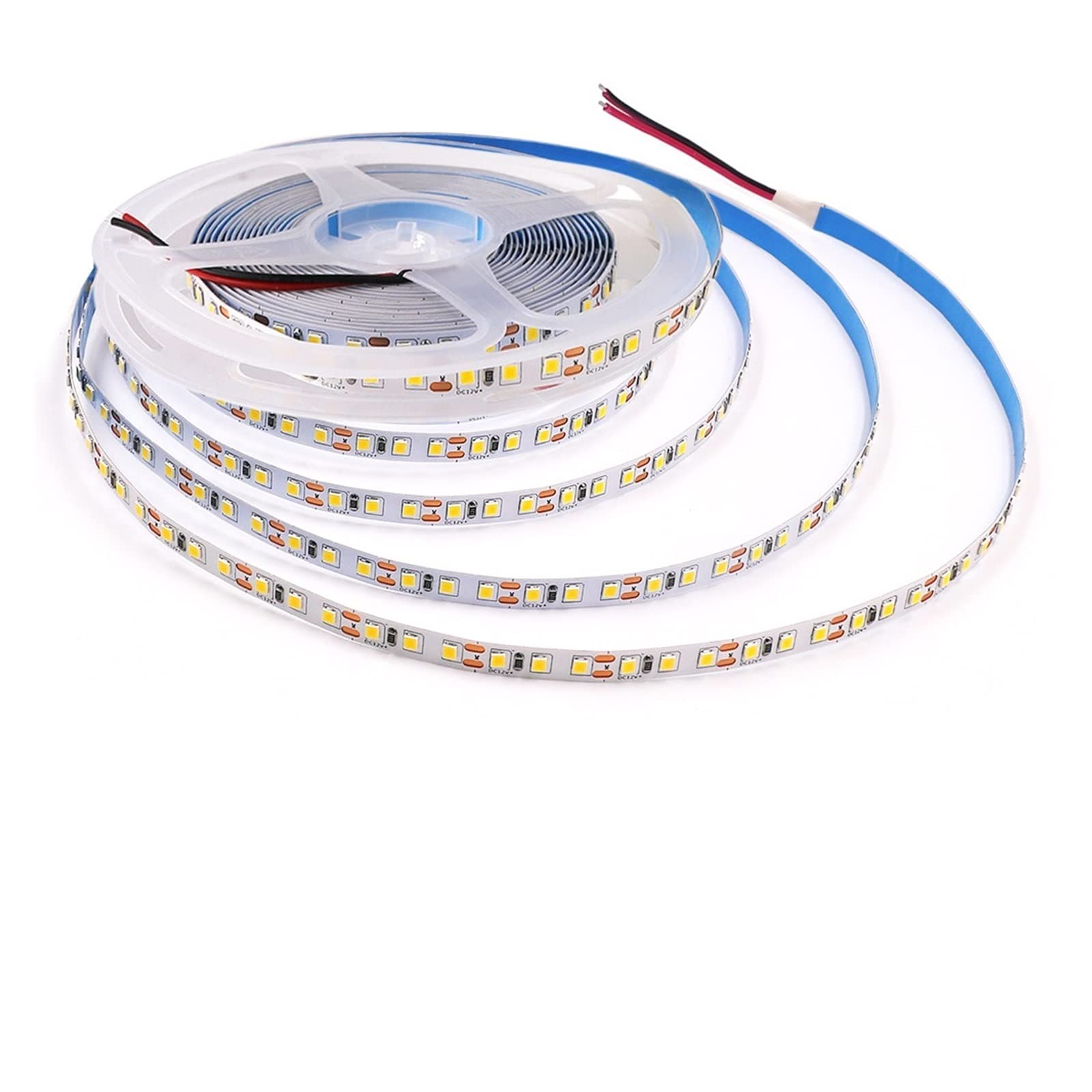 12 V 24 V 2835 taśma LED 5 m 10 m 15 m 20 m taśma świetlna LED wstążka 120 LED/m wodoodporna IP68 zimna/ciepła/naturalna biel 9 kolorów dekoracja (DC24V, zimna biel) 20 m)
