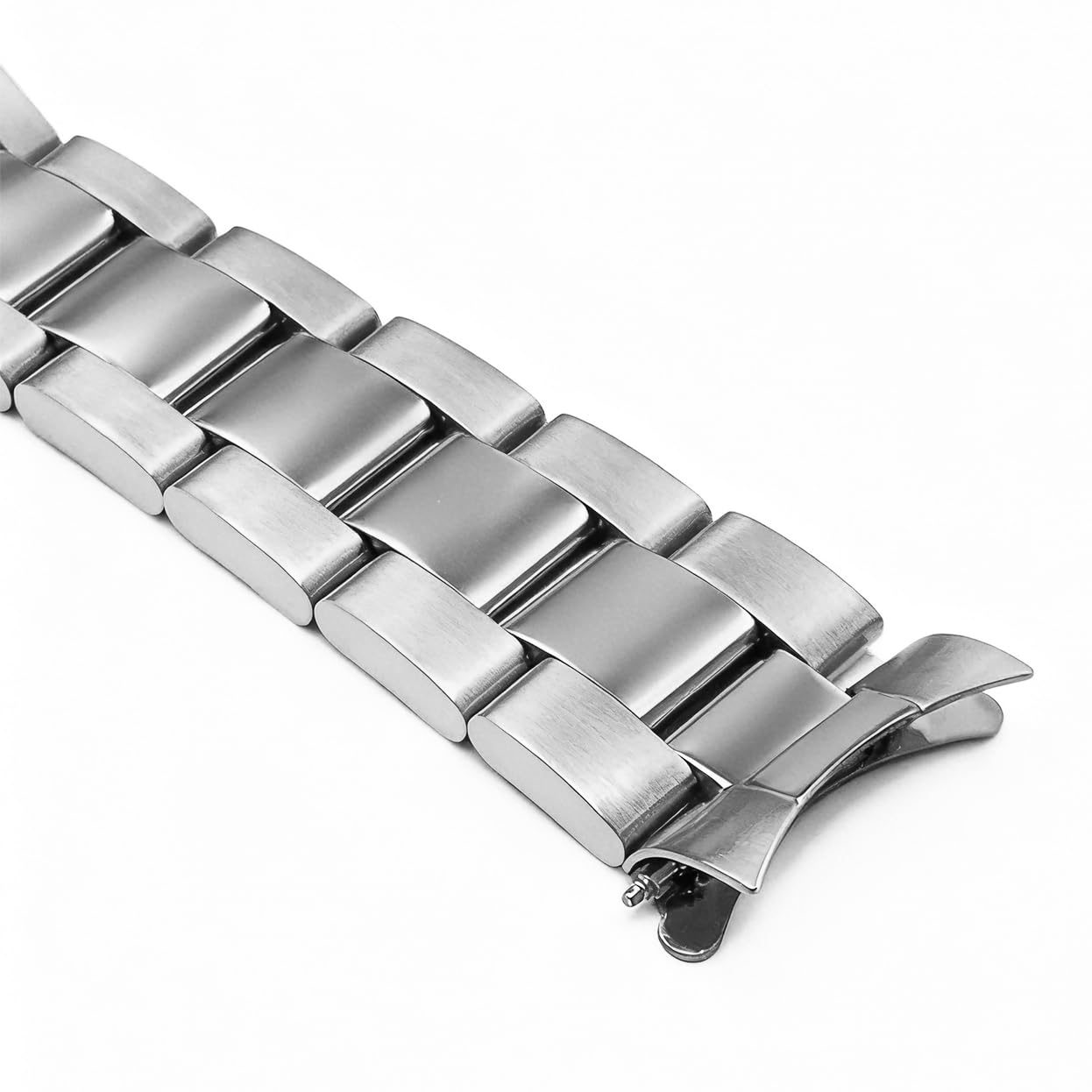 Cinturino di ricambio Oyster da 17 mm per Rolex 6824 di medie dimensioni da 31 mm, in acciaio inossidabile pesante