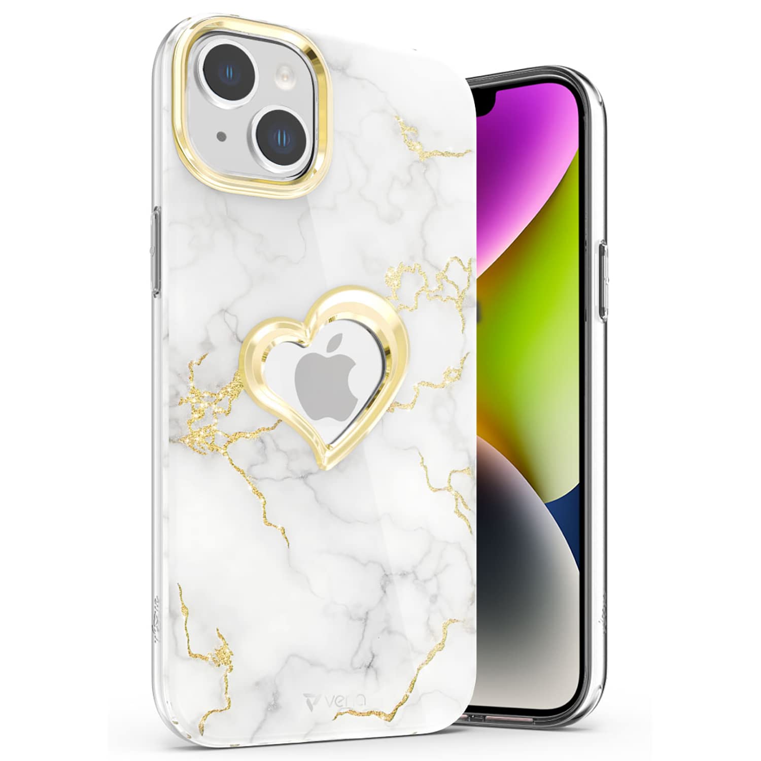 VENA vLove Marble Case for Apple iPhone 15 Plus / 14 Plus (6.7