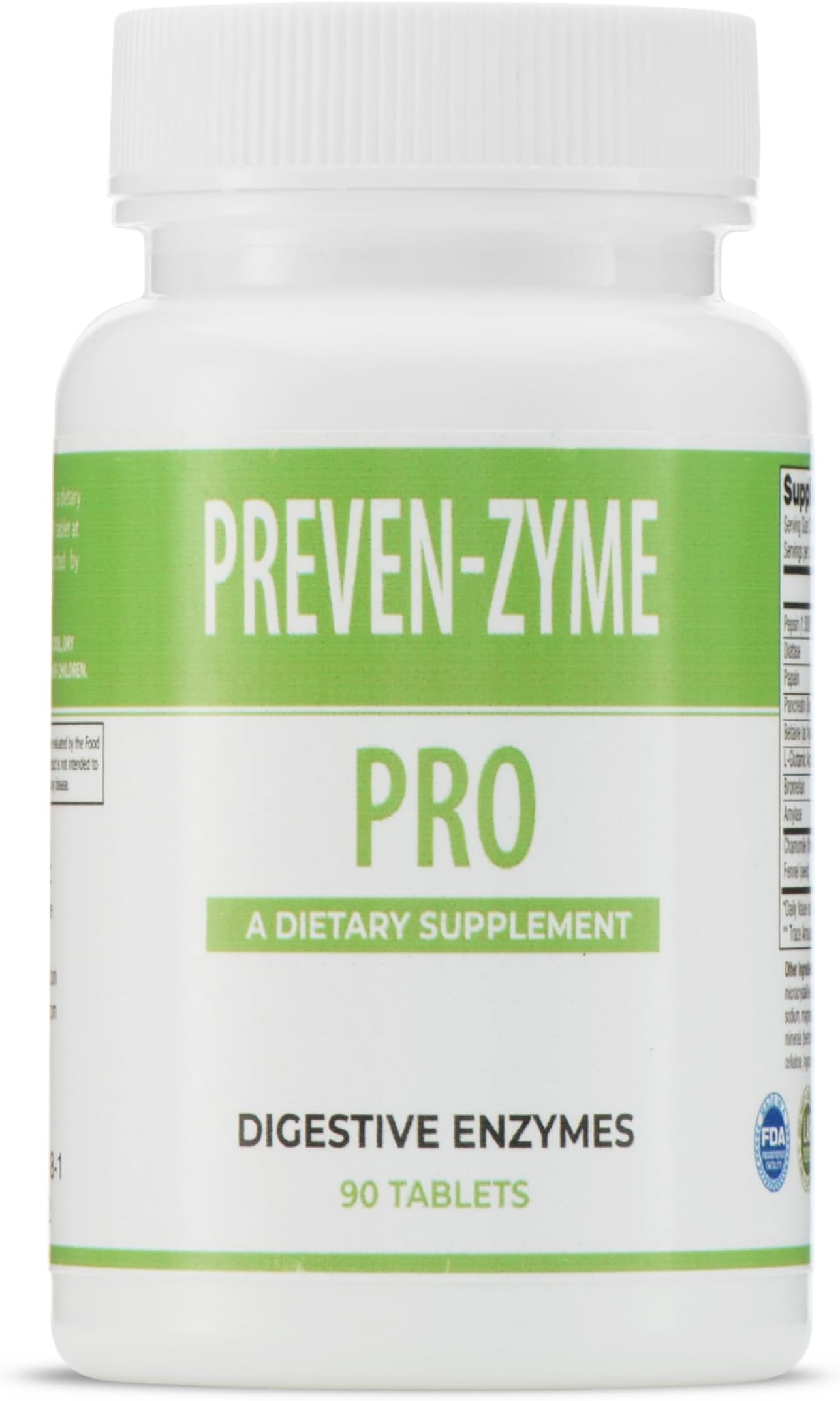 Prevenzyme Pro Digestive Enzymes 90 Tablets