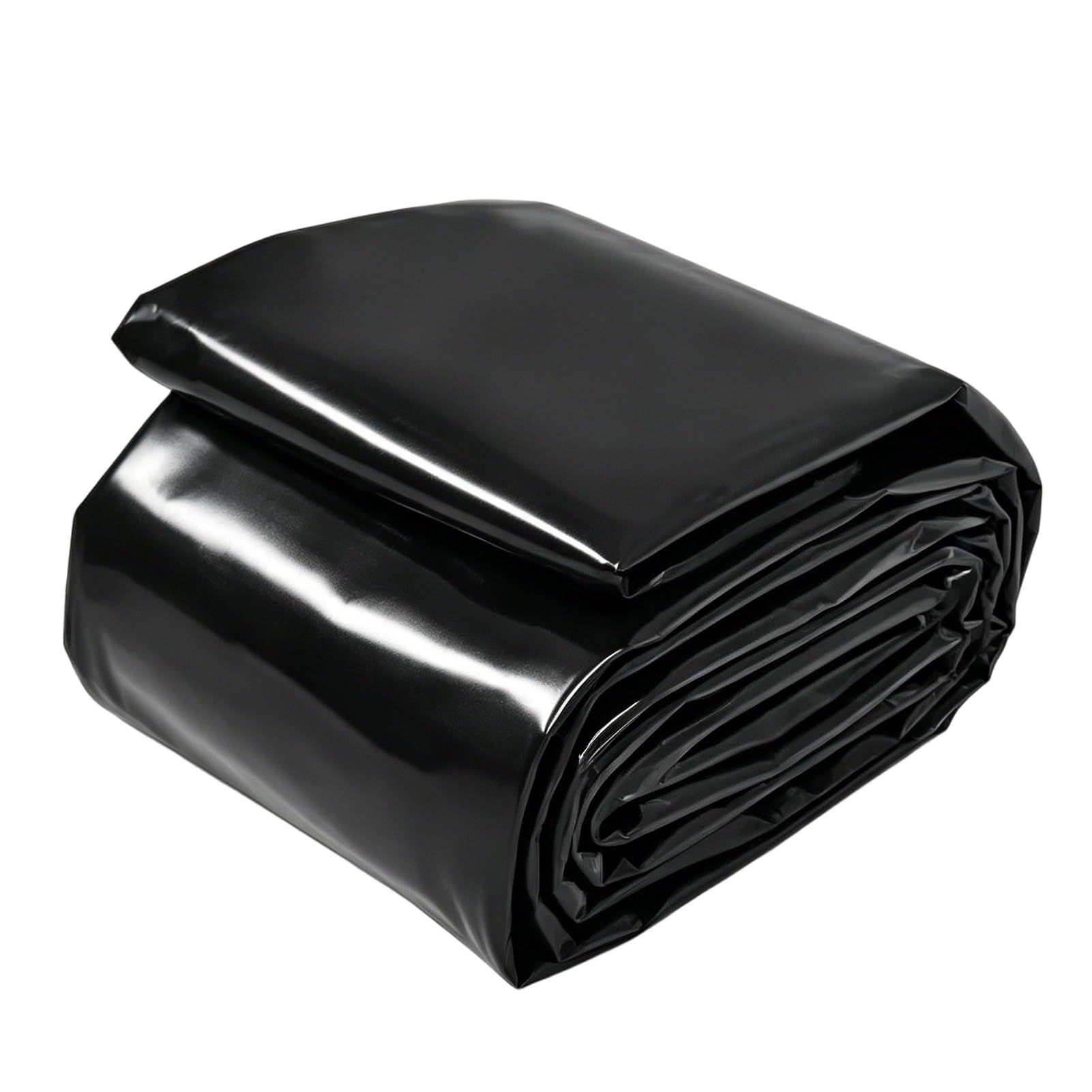 Telo Rinforzato per laghetto, Rivestimento Impermeabile HDPE, Spessore 0,13mm, per stagni con Pesci, paesaggistica, Giardini Acquatici(2x10m)