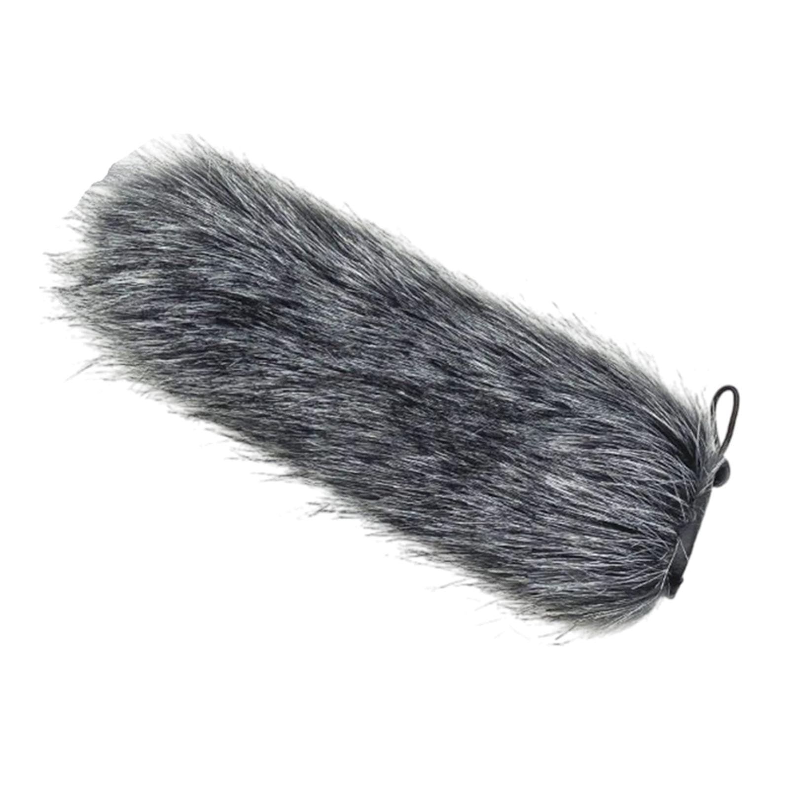 atorse mic deadcat wind muff lightweight mic windjammer for outdoor use journalists 24cm