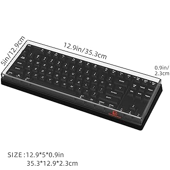 Amazon.co.jp: MAMBASNAKE キーボードカバー 防塵効果 アクリル
