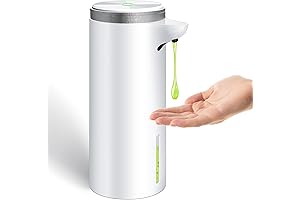 Automático Dispensador de Jabón Líquido para Baño Taburete, Impermeable IPX7 con Modo...