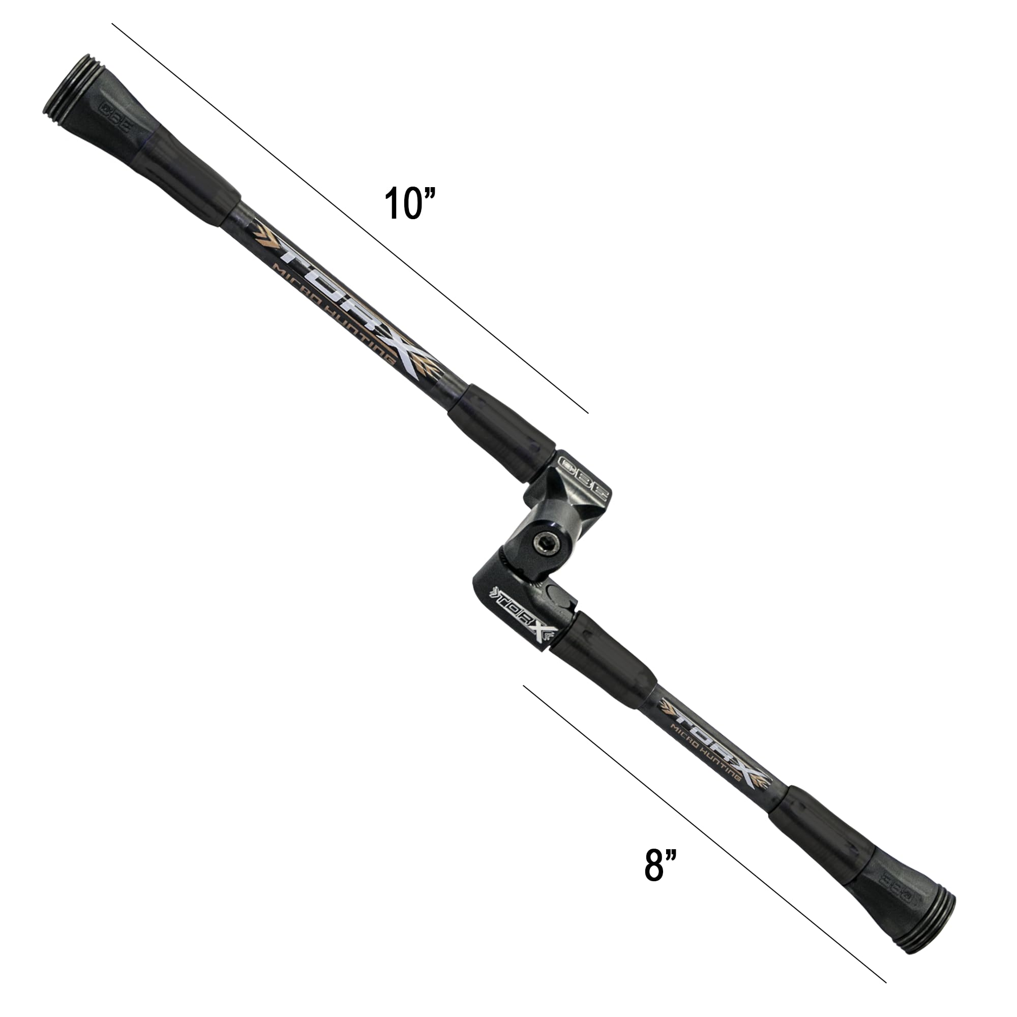 Stabilisateur Arc Stabilisateurs CBE TORX MICRO Pour Arc Compound Mod Le Cbe Sr Tm10 Noir 10 Pouces