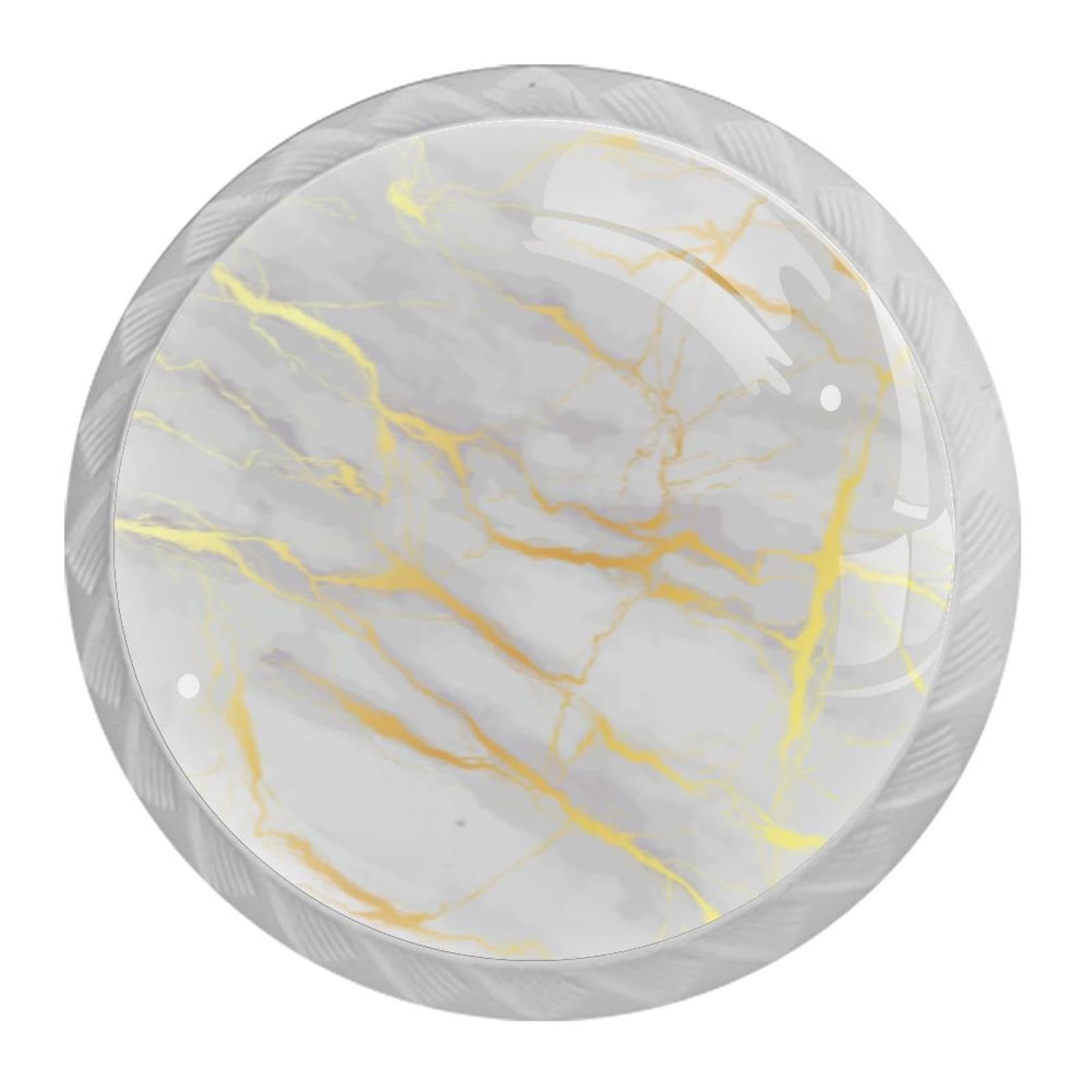 Tqmspg Multi11 4 Pieces Drawer Pulls Marble Print Door Knobs Dresser Handles For Kitchen Wardrobe Cupboard Hardware Furniture